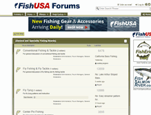 Tablet Screenshot of forums.fishusa.com
